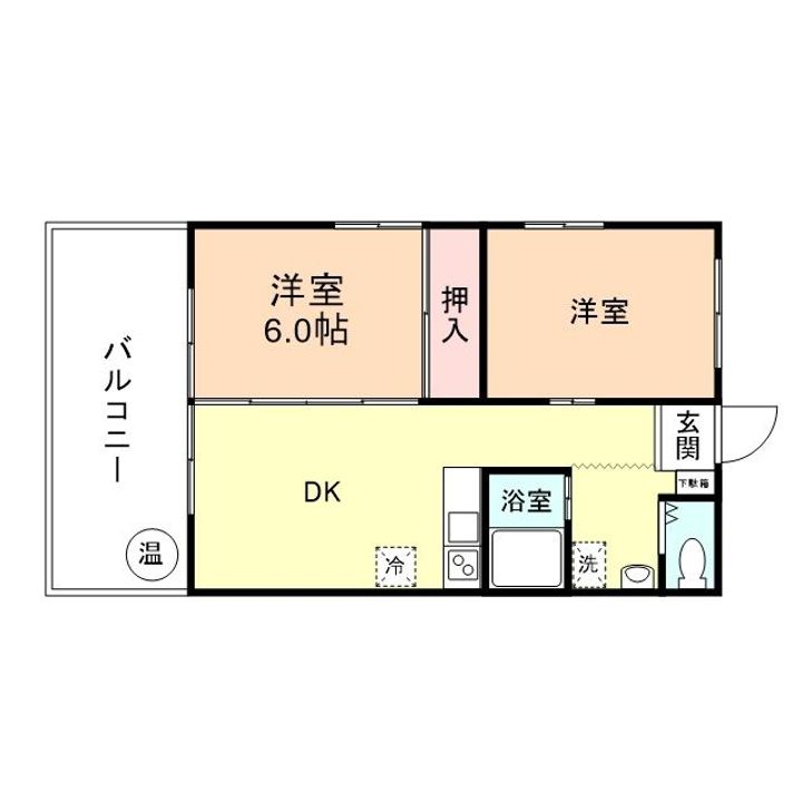 荒川アーバンステイツの間取り