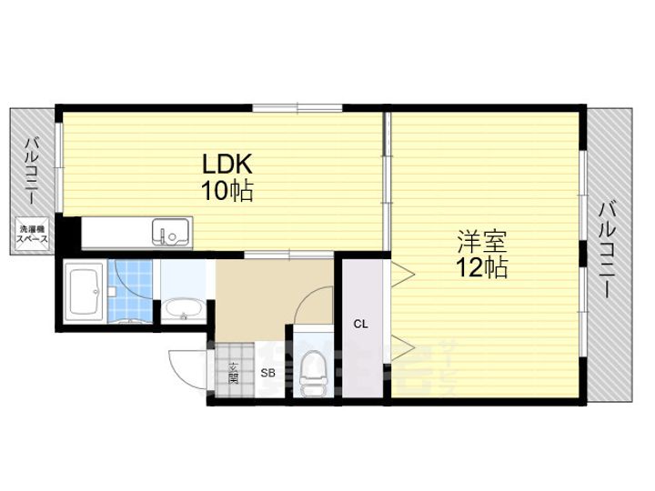 ユーコートの間取り