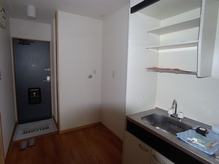 岡山県倉敷市粒浦(アパート)の賃貸物件の玄関