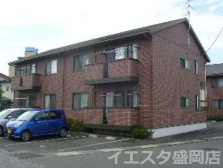 北上市幸町【カーサ ウィルモア】築23年の外観