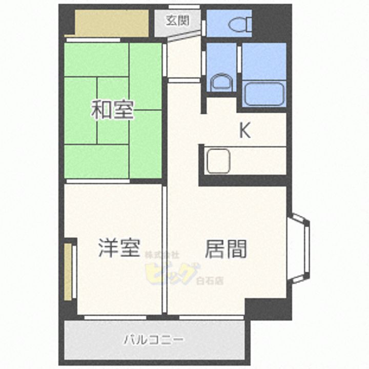 フェアフィールド菊水の間取り