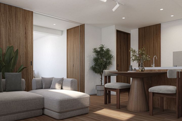 GranDuo千歳烏山の居間