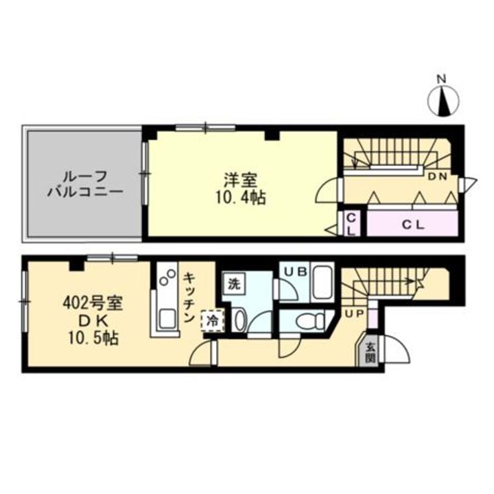 T&F本厚木ビルの間取り