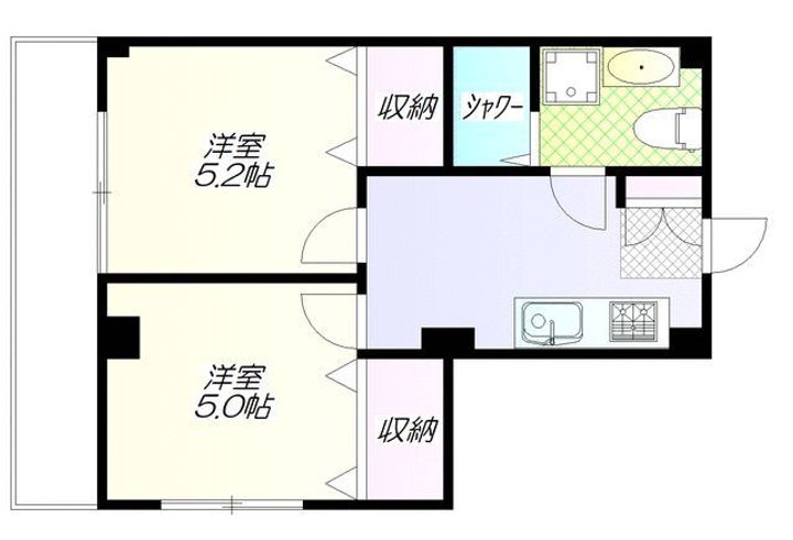 さつきビルの間取り