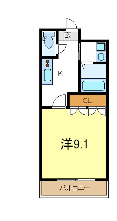 パルティールの間取り