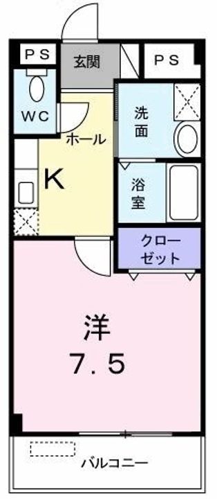 ピースミリオンの間取り