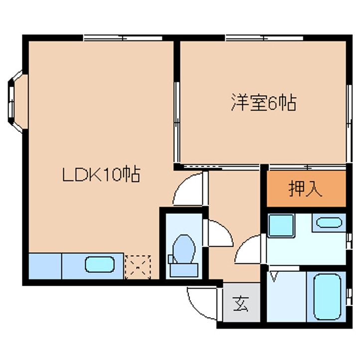 リバーサイドSの間取り