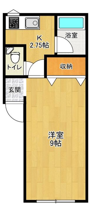 コスモパレス Iの間取り