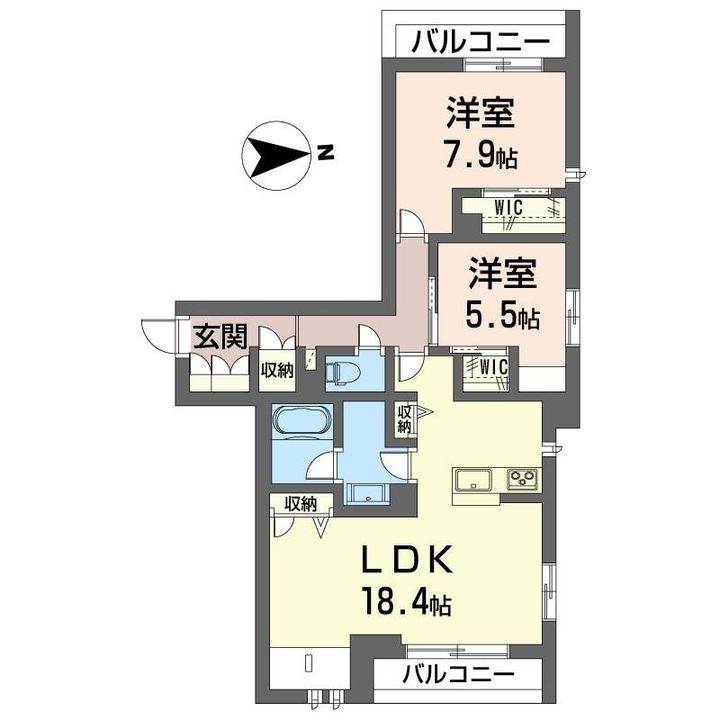 フォレナの間取り