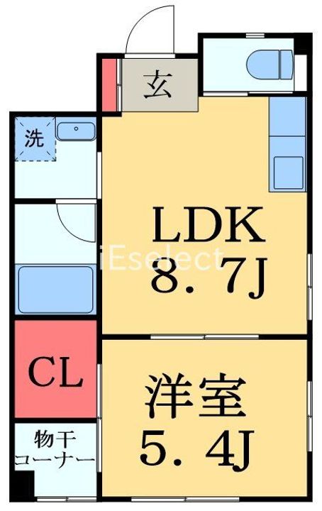 サザンの間取り