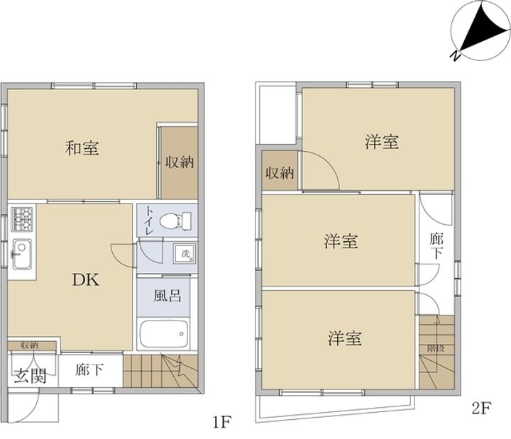 東京都杉並区成田東1(一戸建)の賃貸物件の間取り