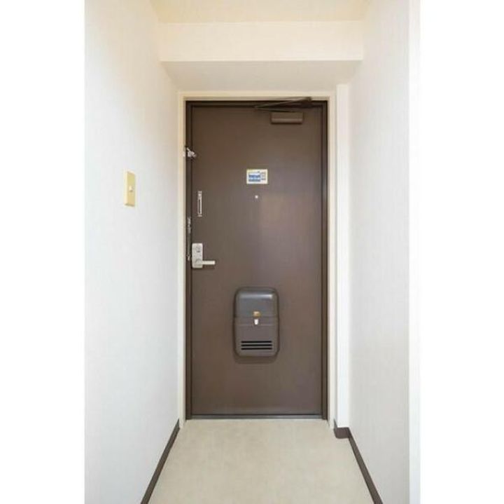 神奈川県川崎市中原区下小田中4(マンション)の賃貸物件の玄関