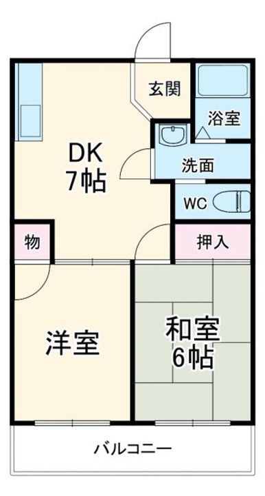 スカイパレスの間取り