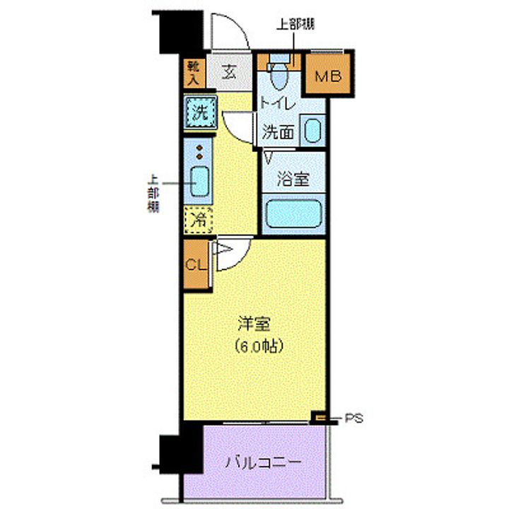 ジェノヴィア白金台グリーンヴェールの間取り
