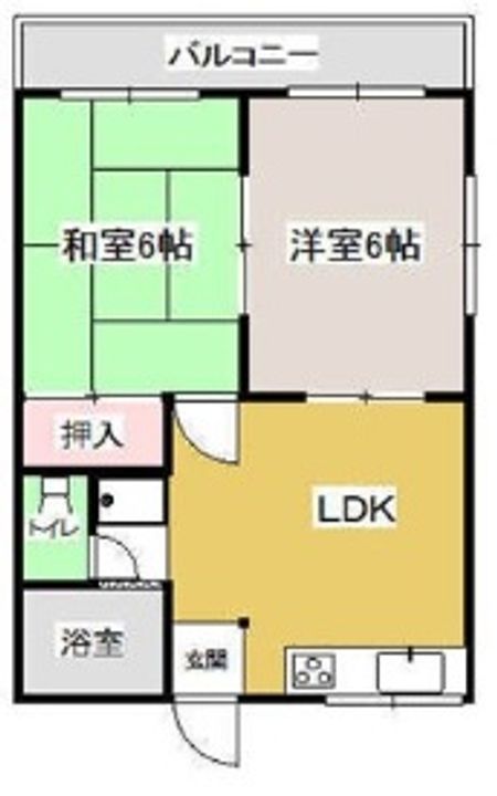 マエカワハイツの間取り