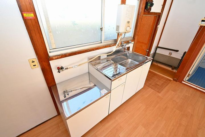 大間々シンプル貸家のキッチン