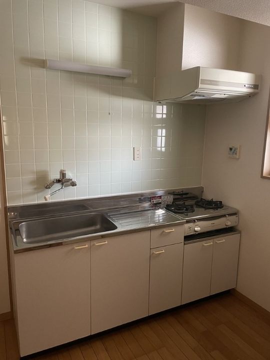 静岡県浜松市中央区山下町(マンション)の賃貸物件のキッチン