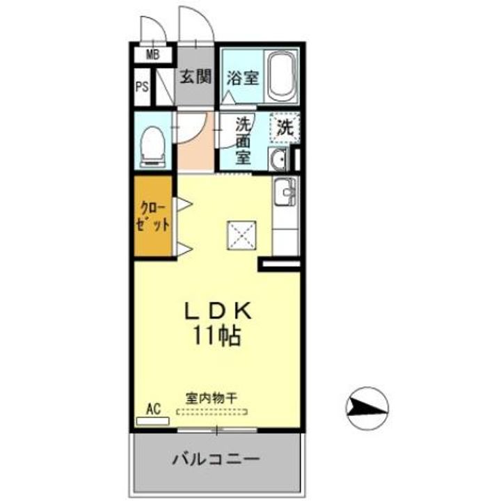 ヴェリエーロの間取り