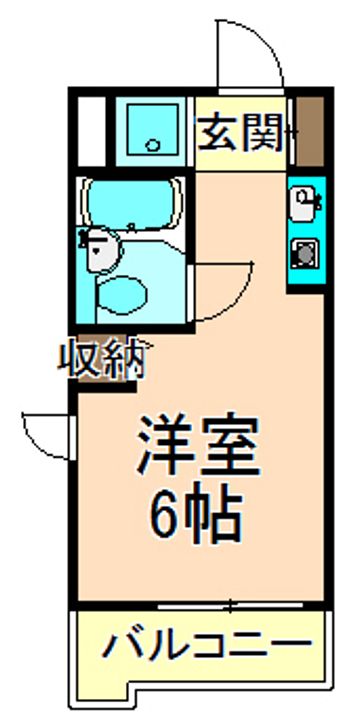 東京都足立区島根3(マンション)の賃貸物件の間取り