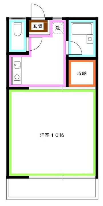 東京都武蔵野市吉祥寺南町4(アパート)の賃貸物件の間取り