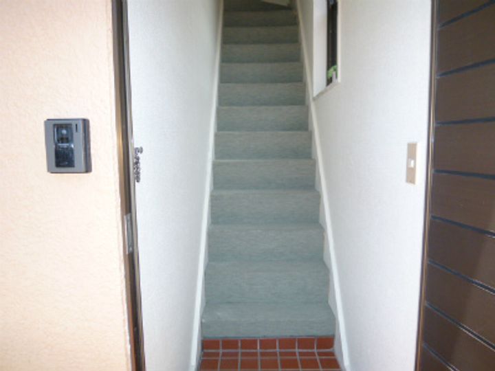 茨城県土浦市湖北1(アパート)の賃貸物件の玄関