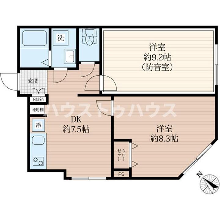 ラシクラス王子の間取り