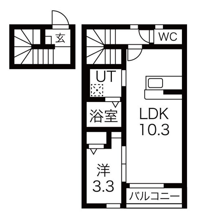 Foret Lumiere(フォレルミエール)の間取り