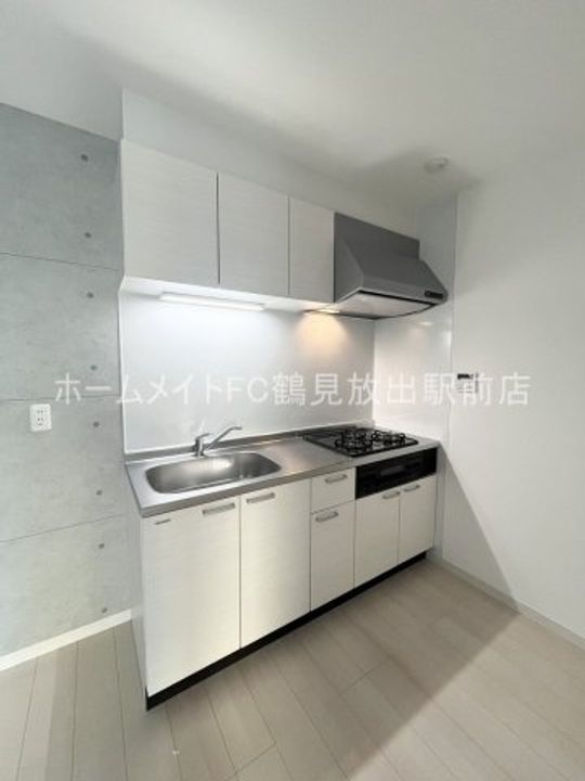 大阪府大阪市城東区諏訪1(アパート)の賃貸物件のキッチン