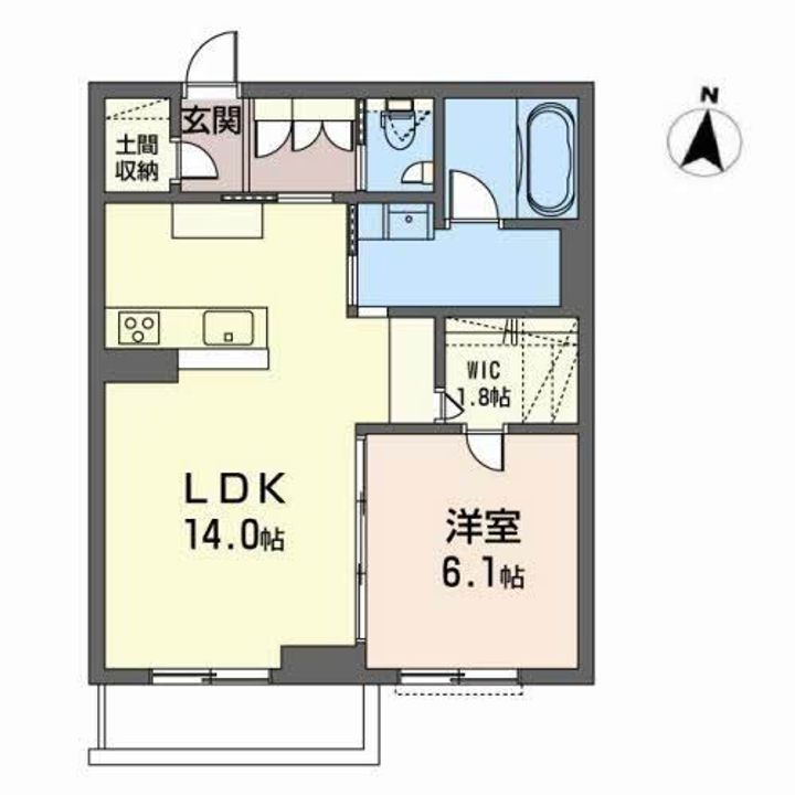 ベレオ北四番丁の間取り
