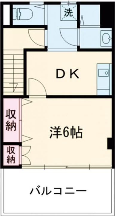 栄町ビルの間取り