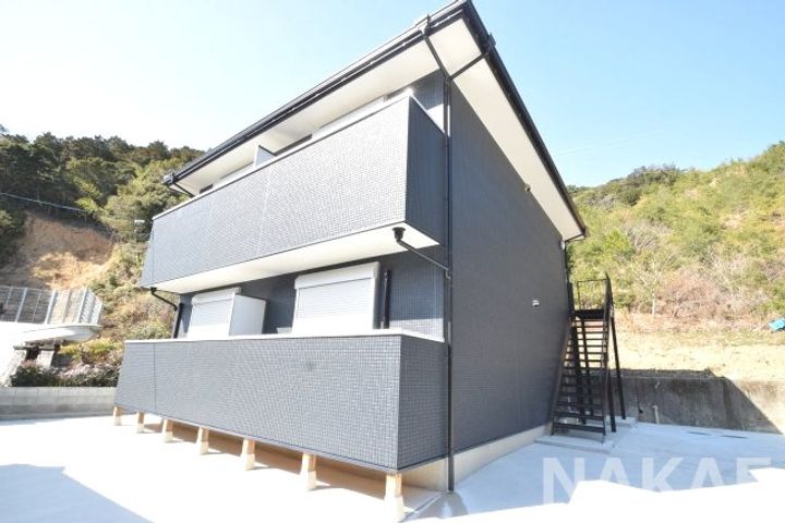 徳島県阿南市見能林町高道(アパート)の賃貸物件の地図