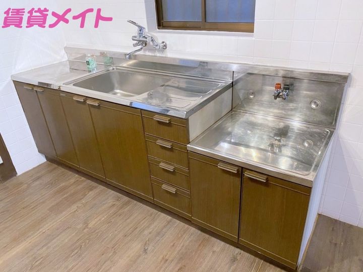 三重県四日市市富田一色町(一戸建)の賃貸物件のキッチン