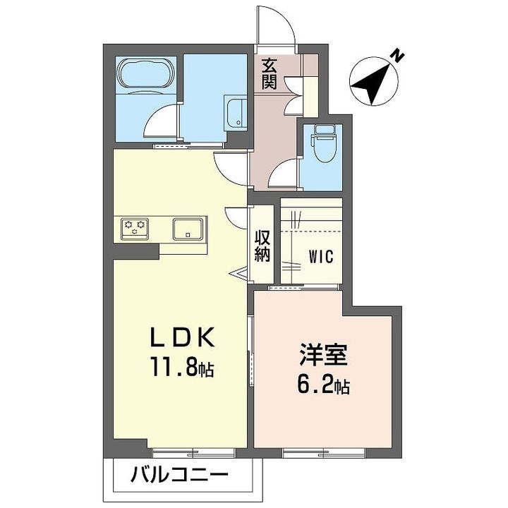シャーメゾンヌーヴェルメールの間取り
