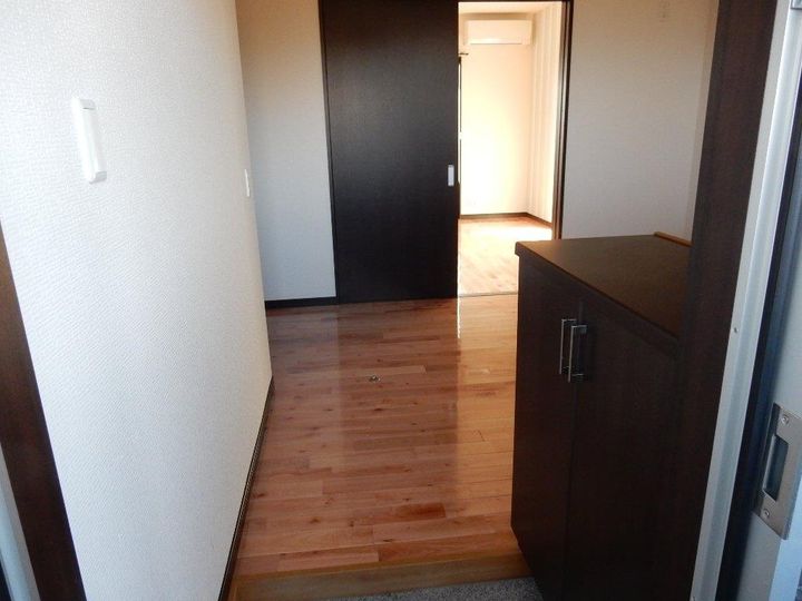 鹿児島県志布志市志布志町安楽(アパート)の賃貸物件の玄関