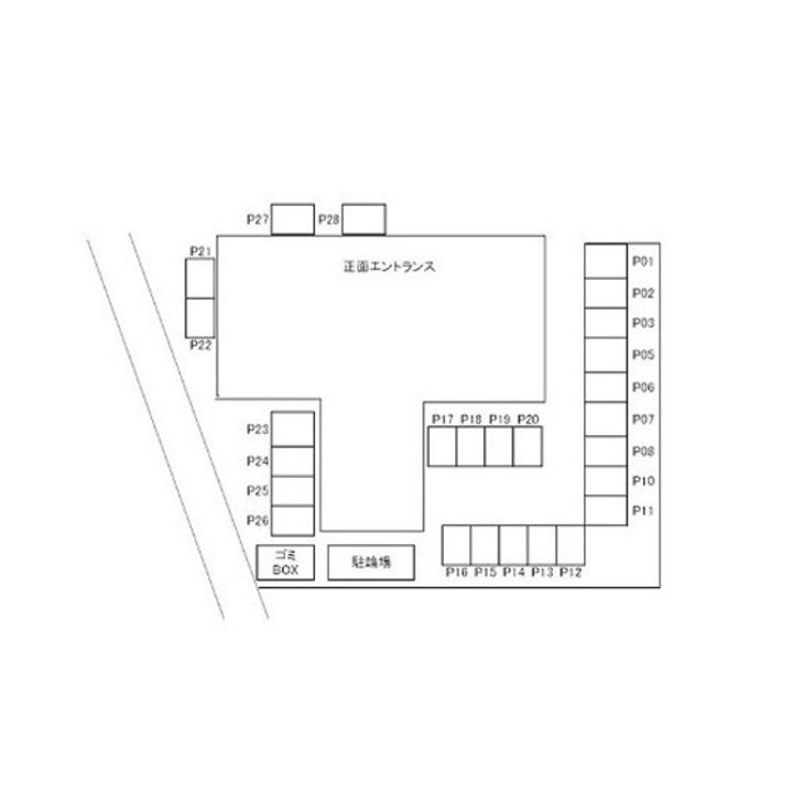 モンセーヌ堀川の地図