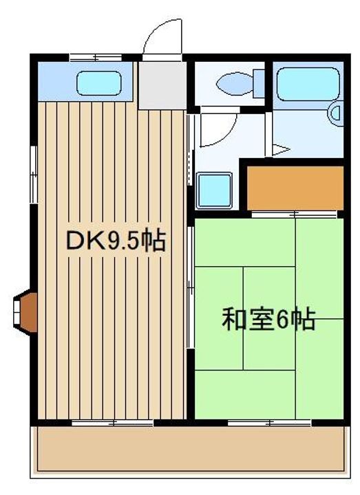 桜コーポの間取り