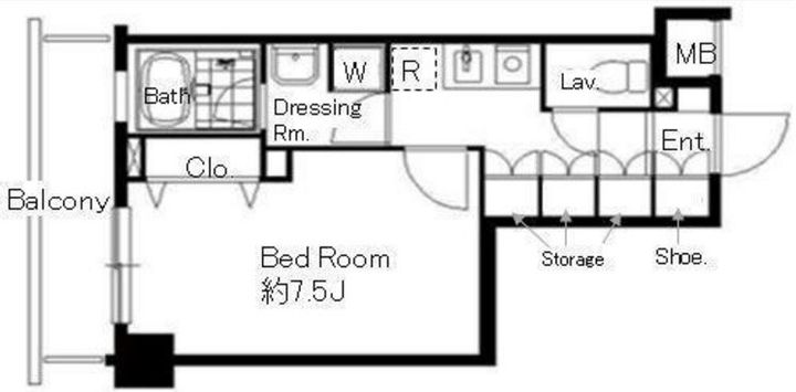 東京都豊島区西池袋3(マンション)の賃貸物件の間取り