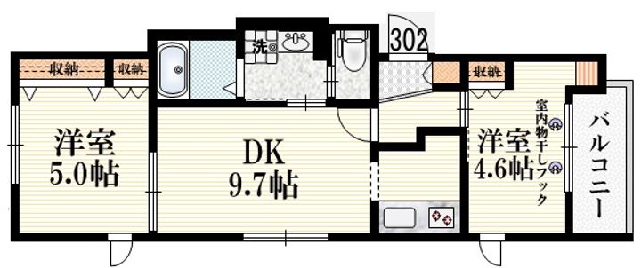ララ吉祥寺通りの間取り
