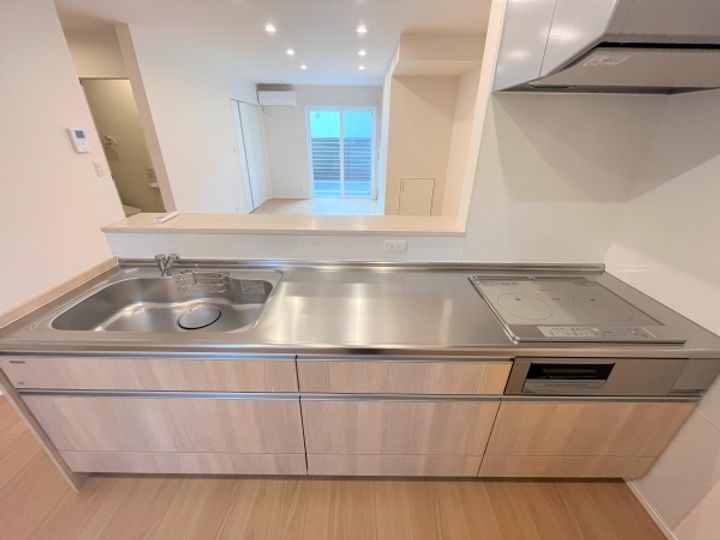 茨城県水戸市渡里町(一戸建)の賃貸物件のキッチン