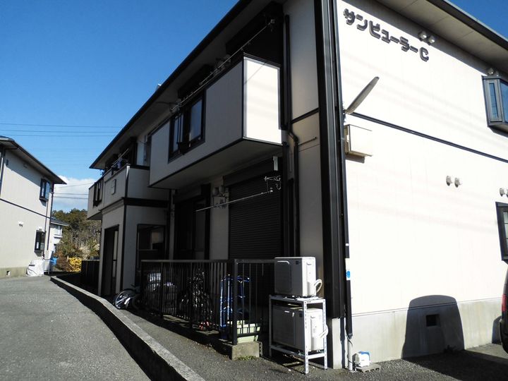 サンビューラーC棟の外観