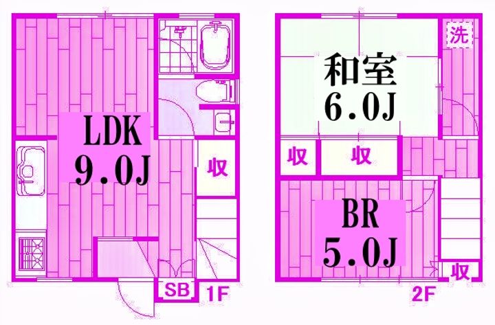 神奈川県横浜市南区白妙町3(一戸建)の賃貸物件の間取り