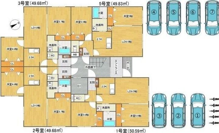 北海道札幌市白石区栄通2(マンション)の賃貸物件のその他画像