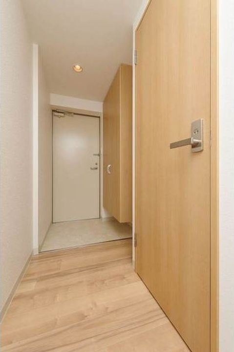 北海道札幌市白石区栄通2(マンション)の賃貸物件の玄関