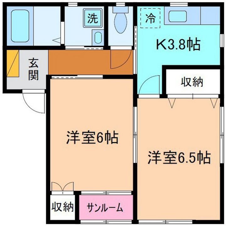 ムーンブリッジIIの間取り