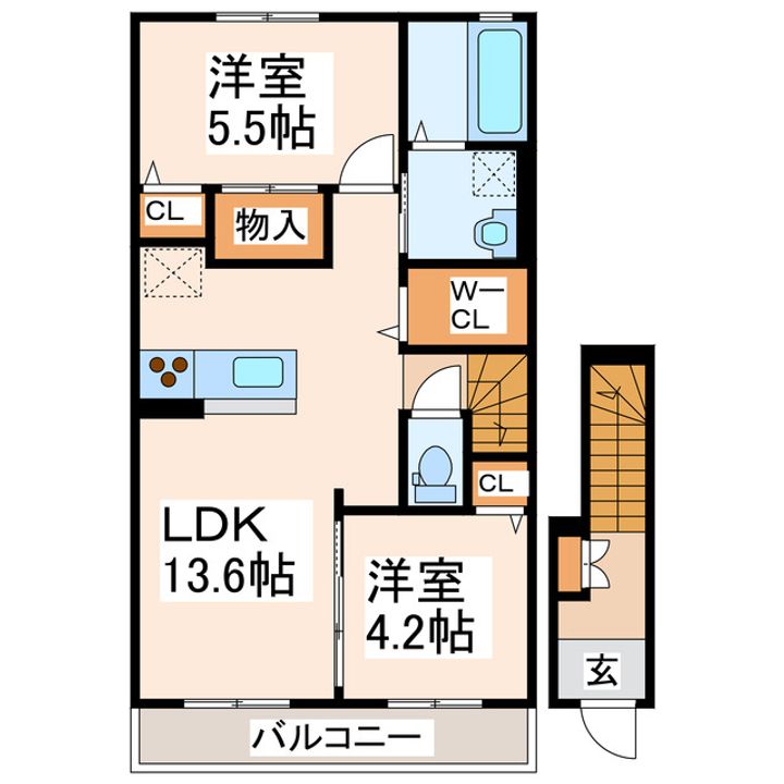 カメリアIの間取り