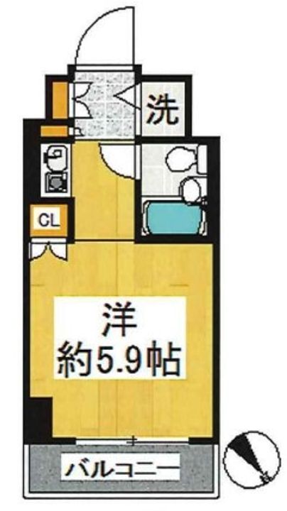 ルネ和田町の間取り