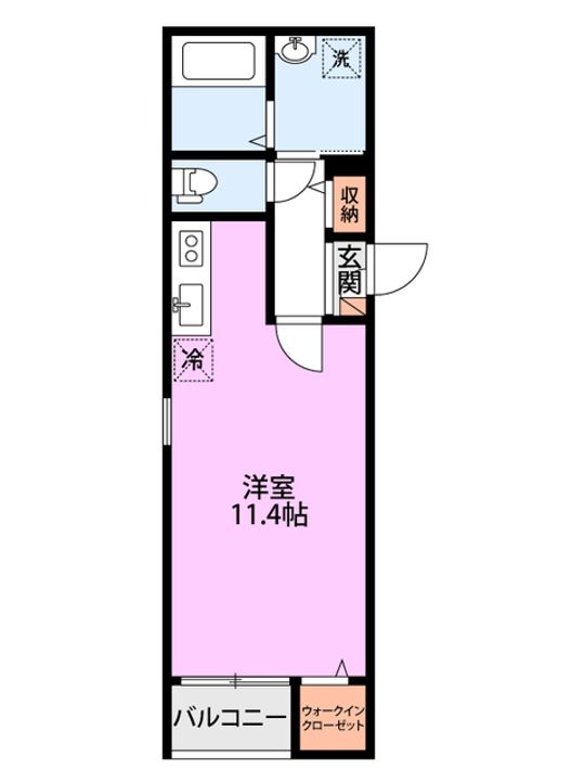 Crest Minoriの間取り