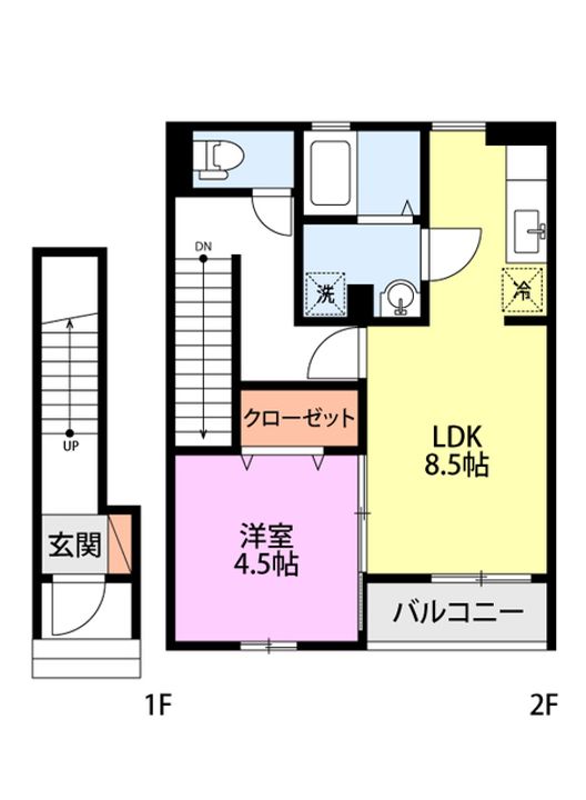 SAJA安江 ABCの間取り
