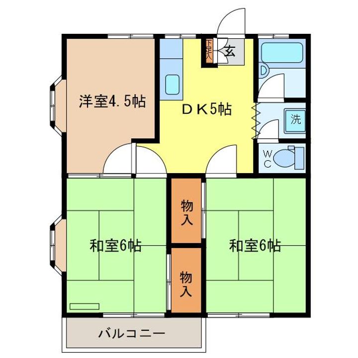 アーバン2の間取り
