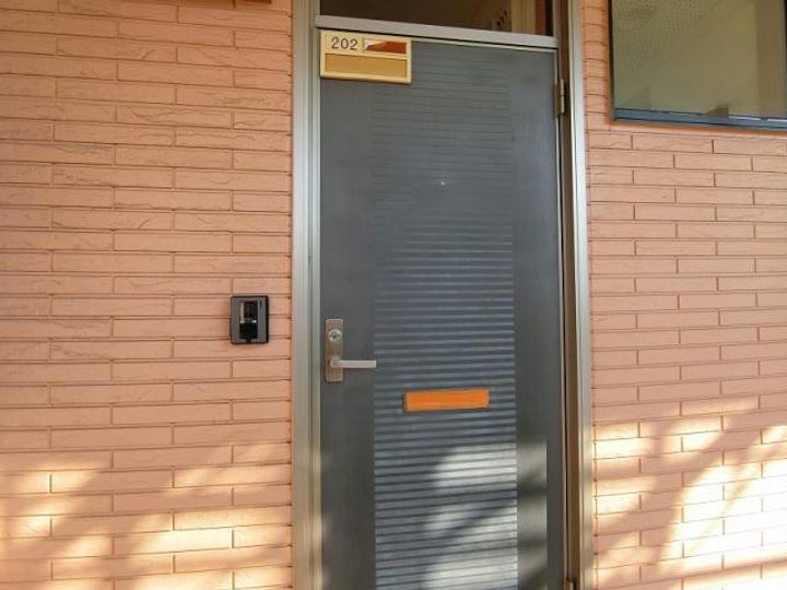 キャットハウスVの玄関